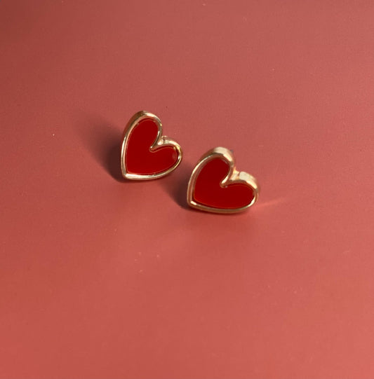 Red Heart Stud
