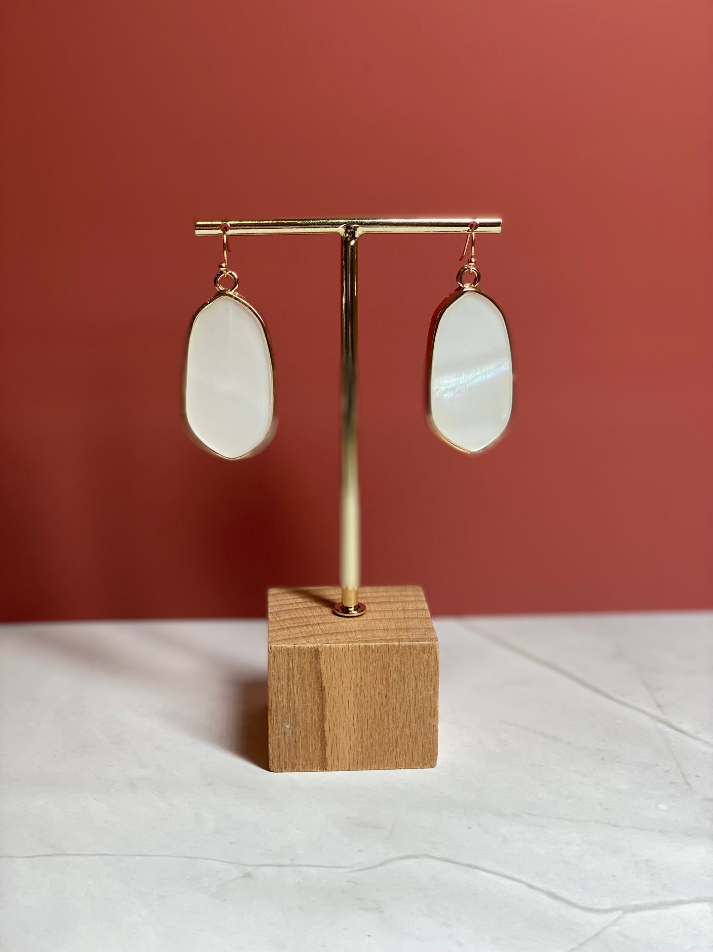 Pearlized Drop Dangle