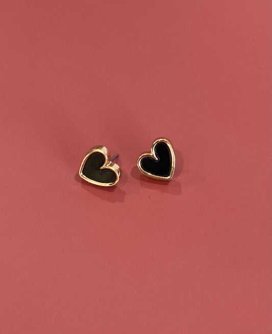 Black Heart Stud